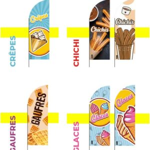 Drapeaux / oriflammes standards