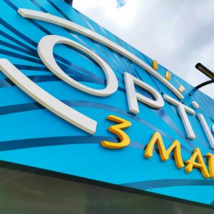 Enseignes avec relief