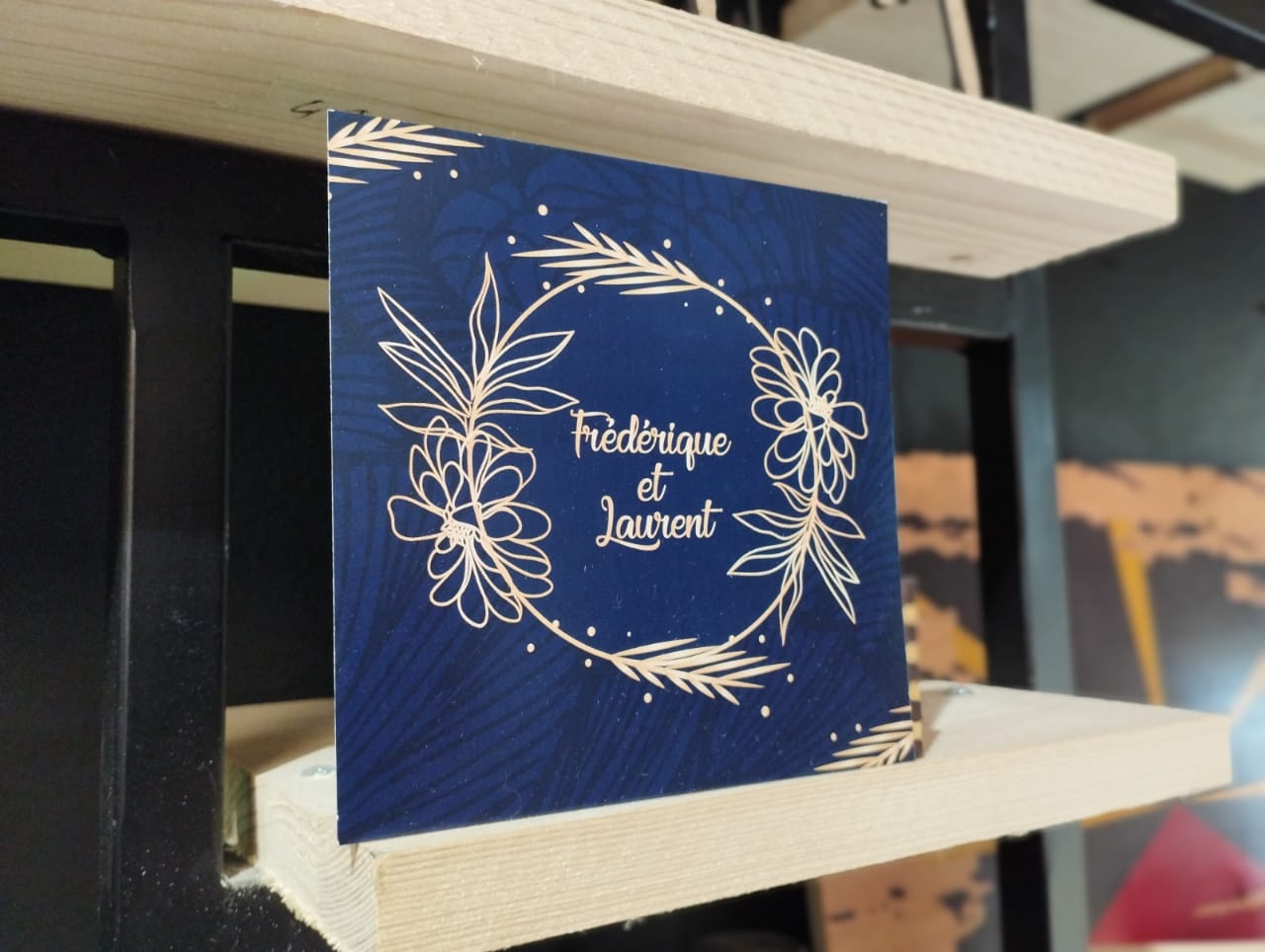 Faire-parts de mariage personnalisés avec photo des mariés